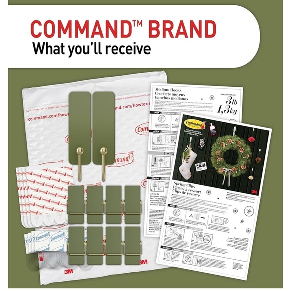 Command Limited Addition Hooks 10 Pack: Color Sage 10 Hooks 12 Strips - Picture 5 of 6